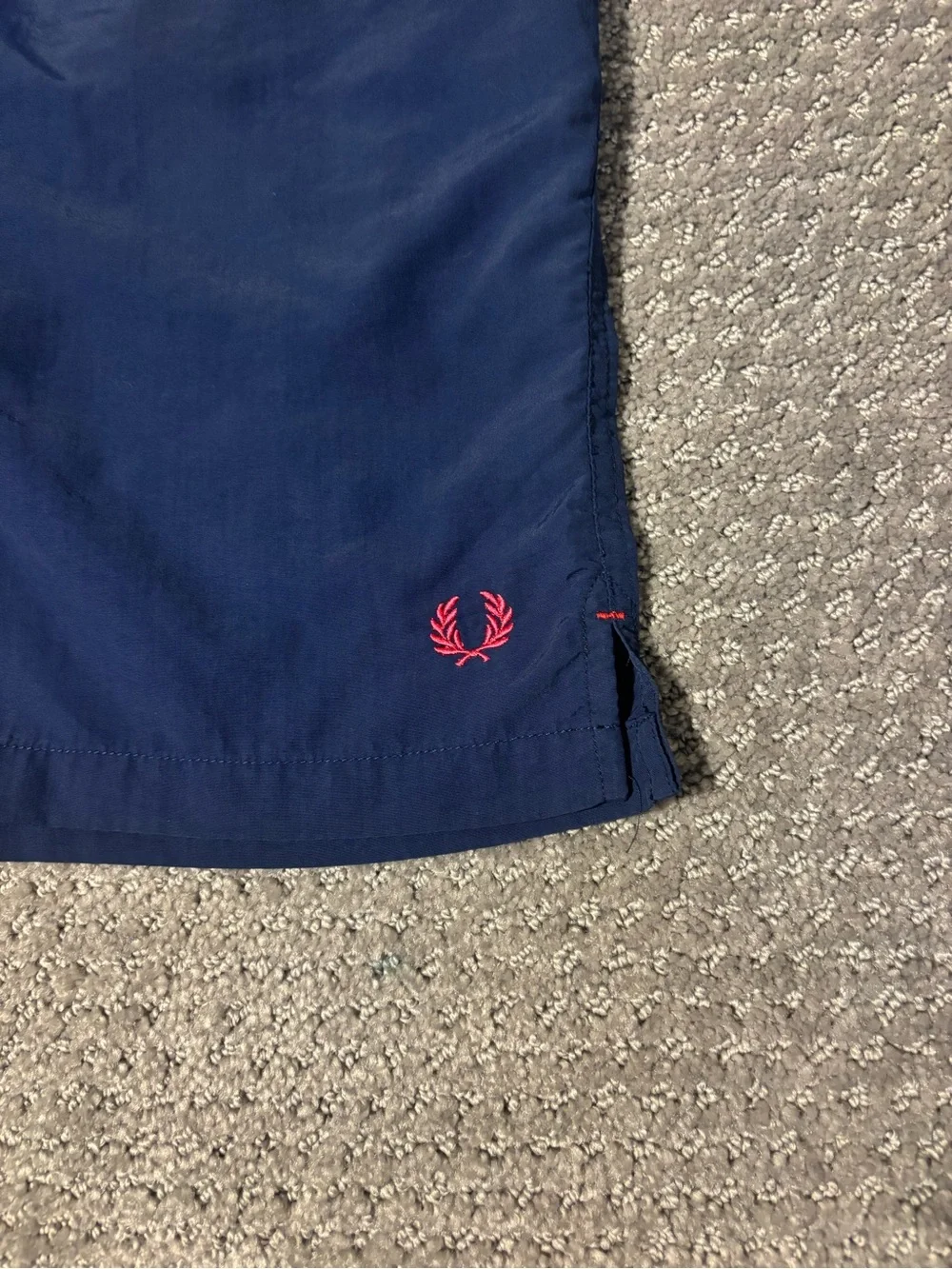 Fred Perry navy swim
